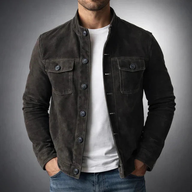 Men's Pocket Matte-Finish Jacket