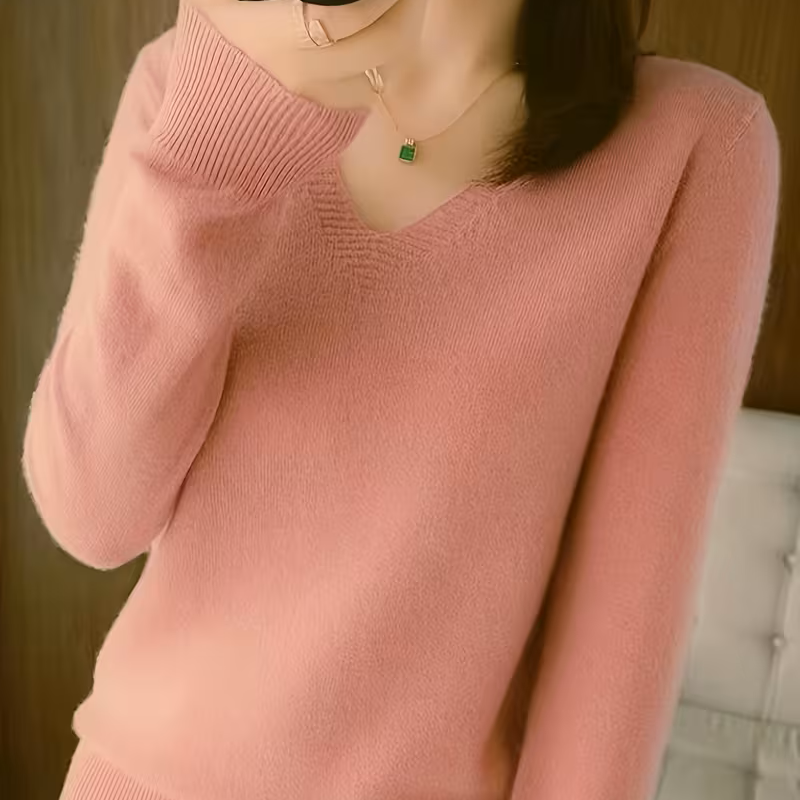 Women's V-Neck Sweater