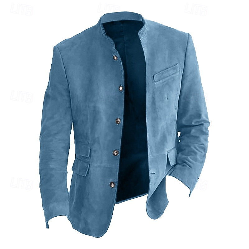 Men's Stand-Collar Jacket