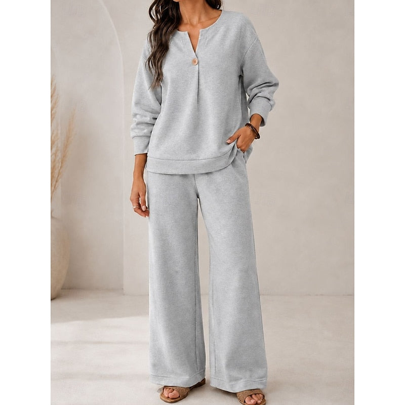 Women's Relaxed Two-Piece Lounge Set