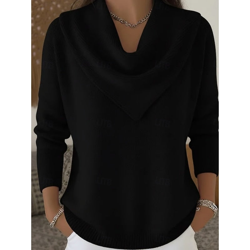 Women's Cowl-Neck Sweater
