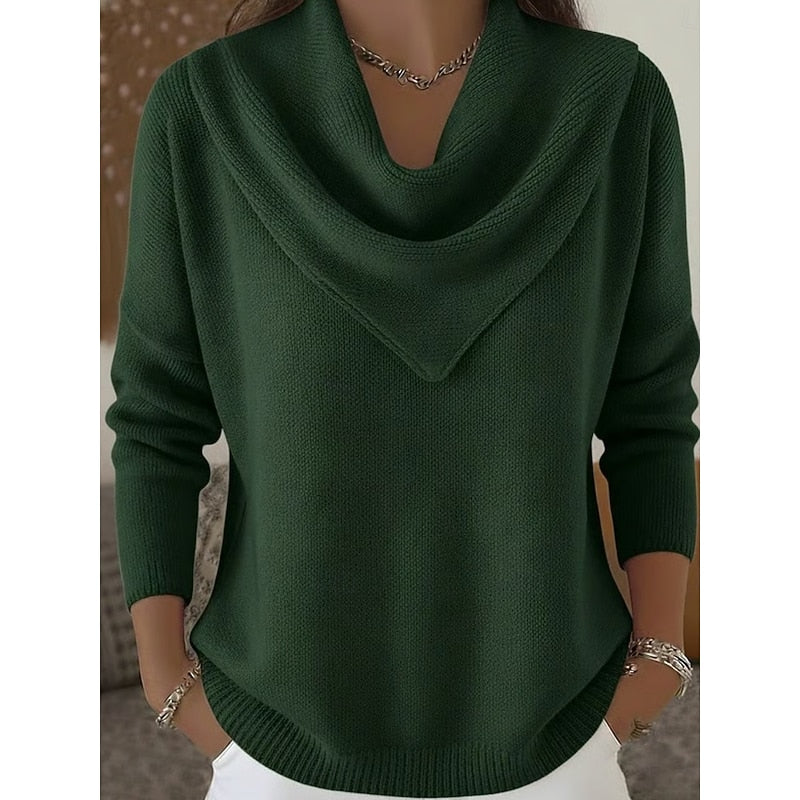 Women's Cowl-Neck Sweater