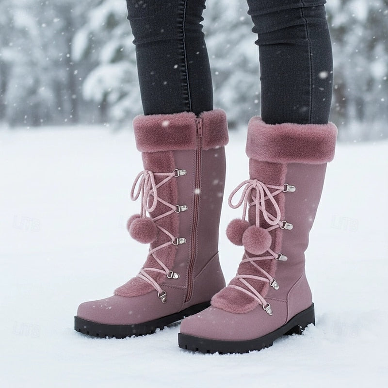 Women's Lace-Up Boots