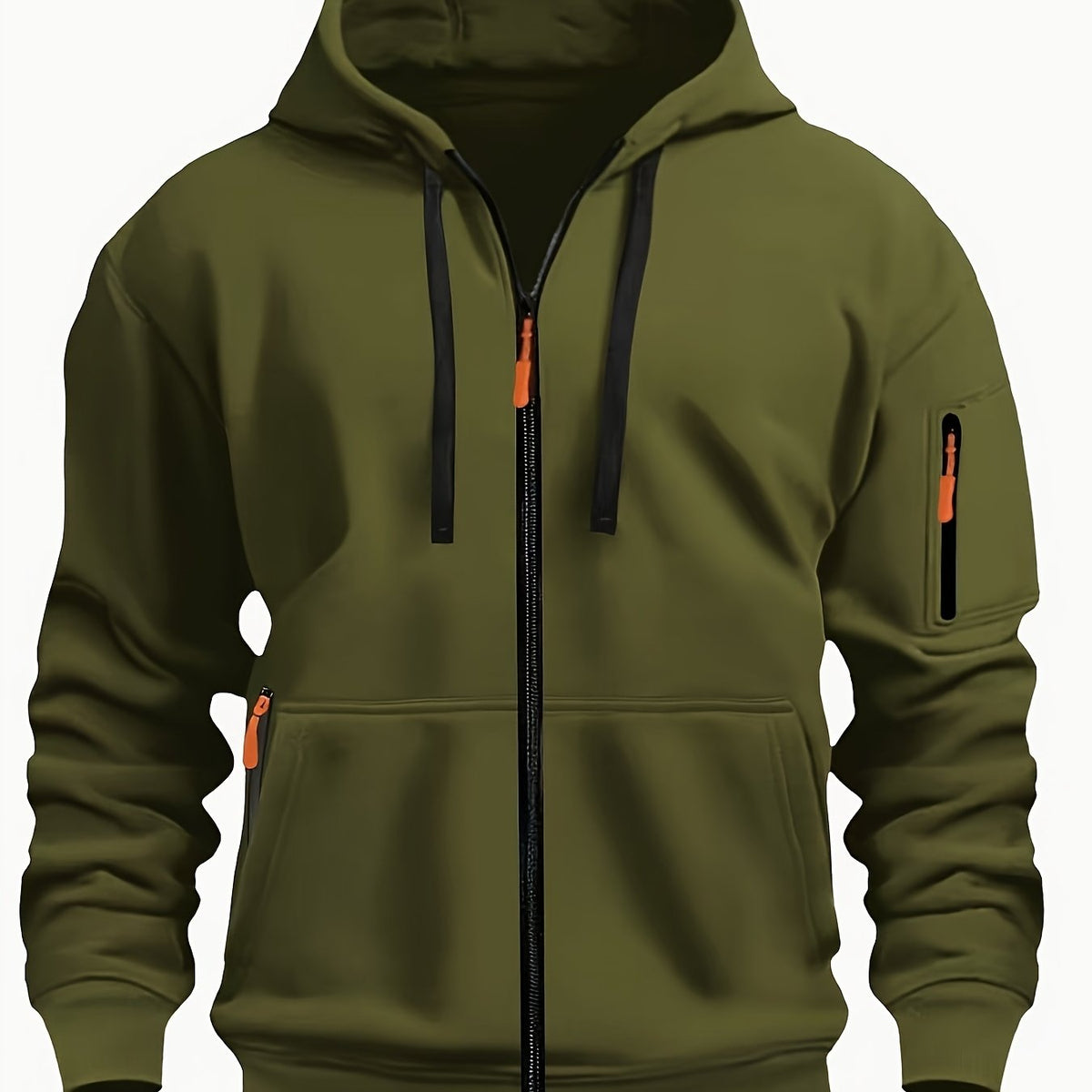 Men's Zip-Up Hoodie
