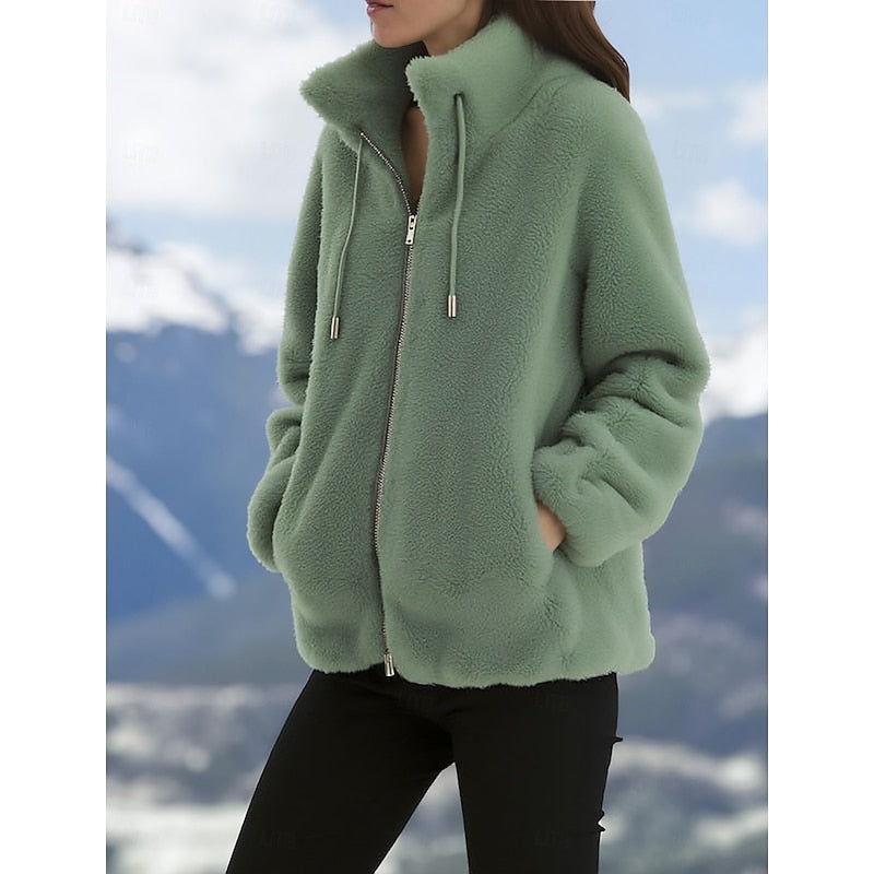 Women's Zip-Up Coat