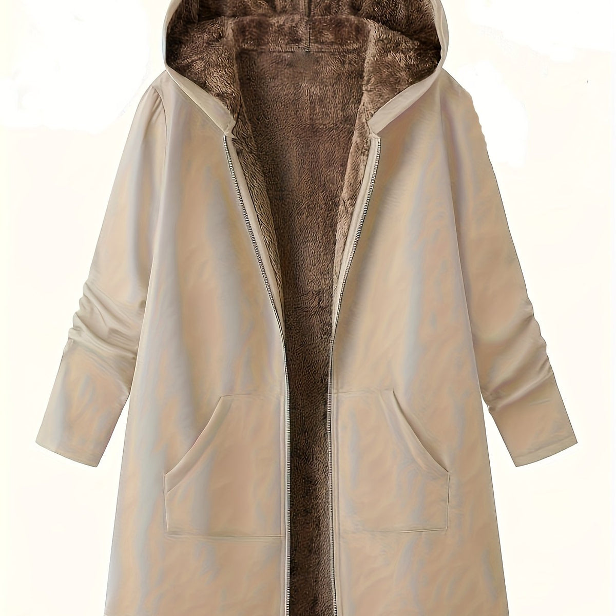 Women's Hooded Longline Coat