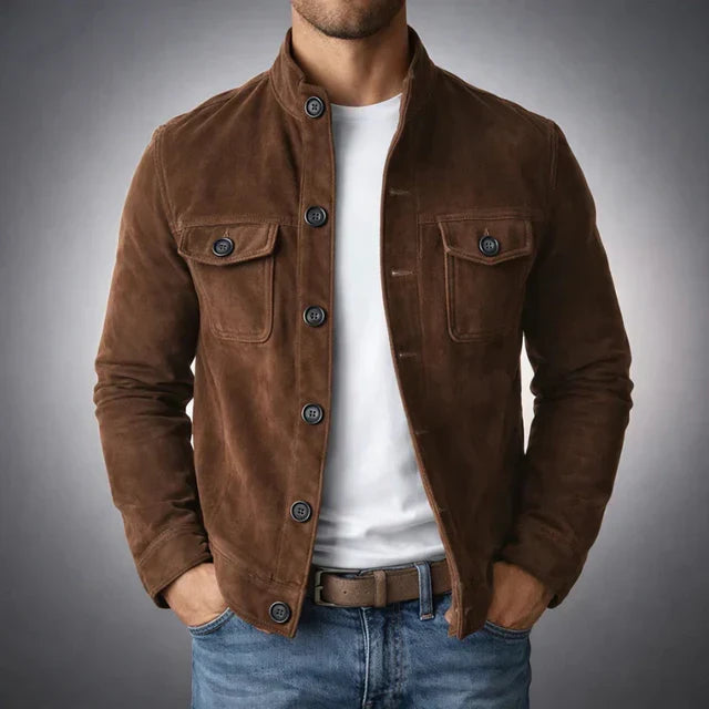 Men's Pocket Matte-Finish Jacket