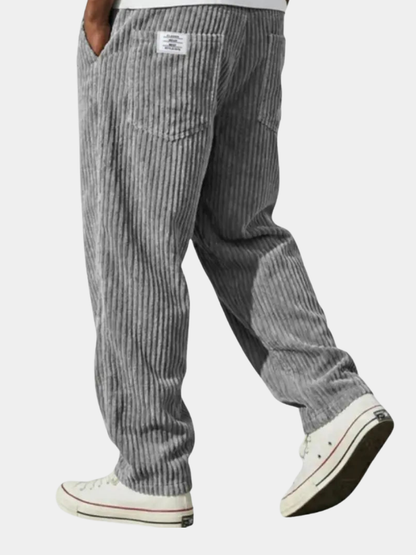 Men's Relaxed Ribbed Pants