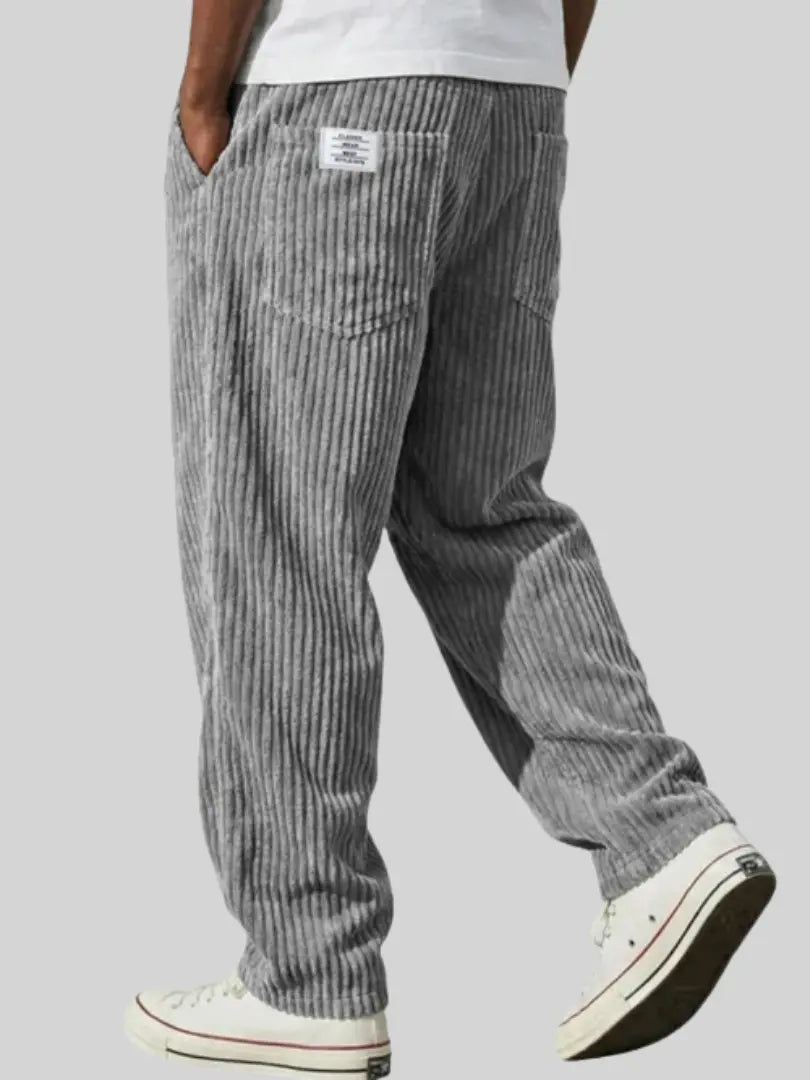 Men's Relaxed Ribbed Pants