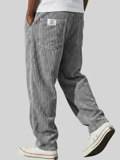 Men's Relaxed Ribbed Pants