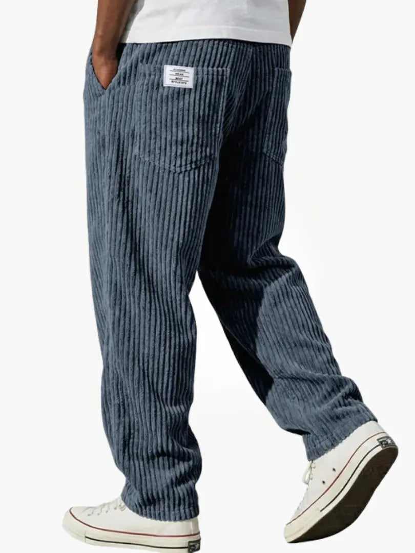 Men's Relaxed Ribbed Pants