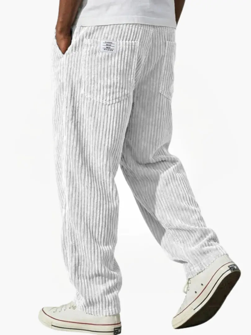 Men's Relaxed Ribbed Pants