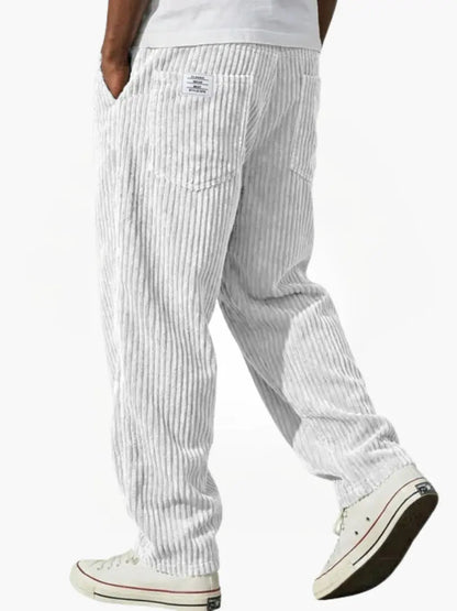 Men's Relaxed Ribbed Pants