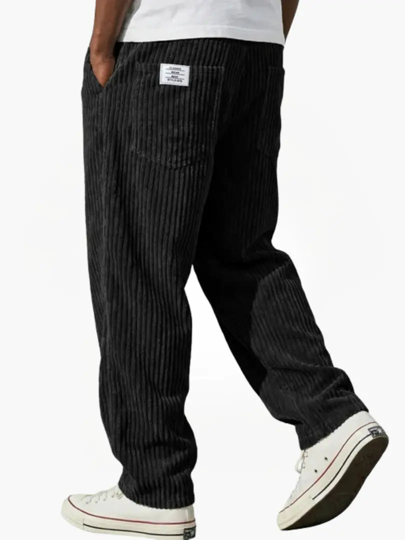 Men's Relaxed Ribbed Pants