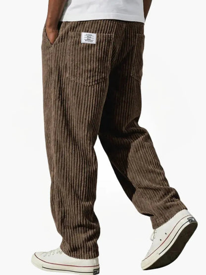 Men's Relaxed Ribbed Pants