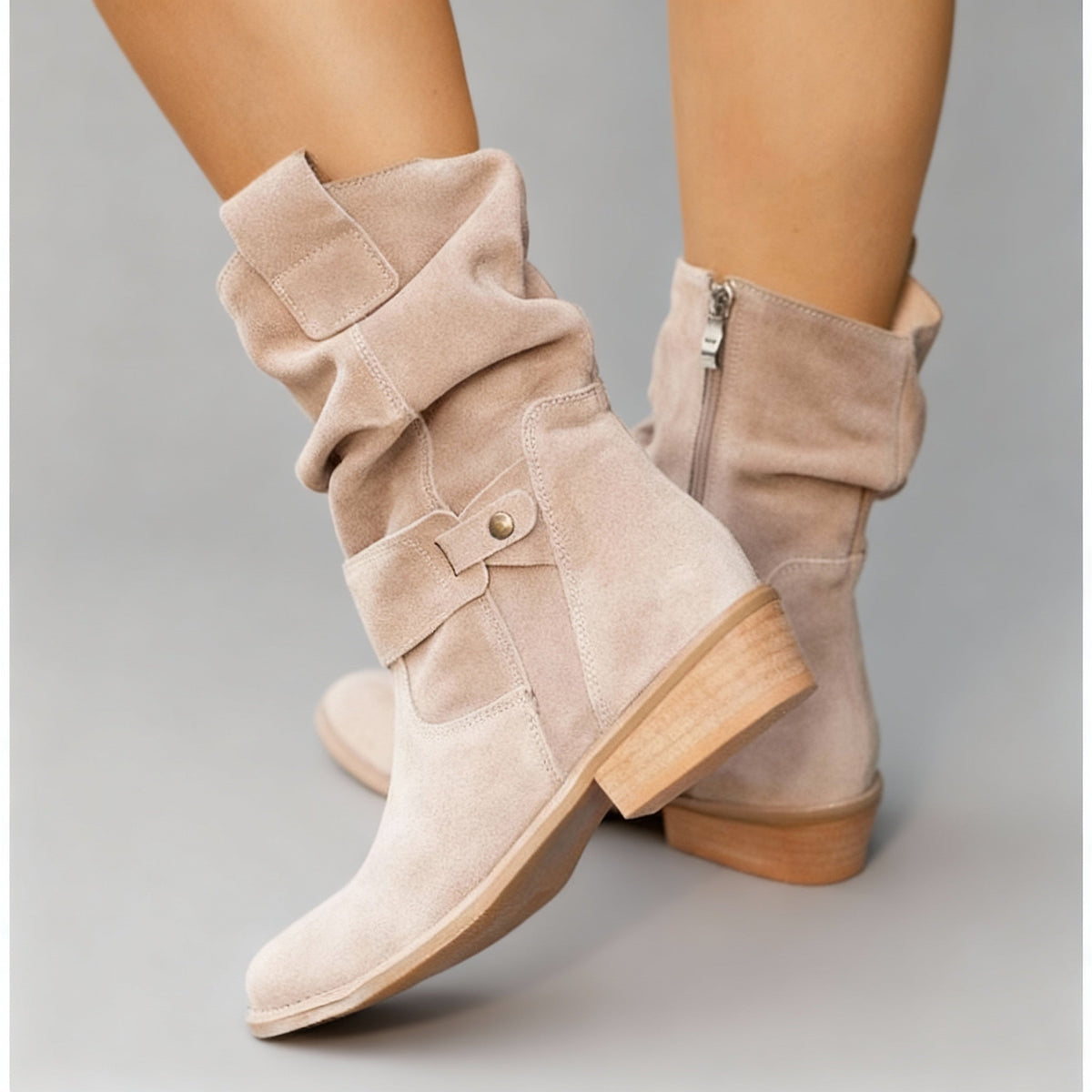 Women's Slouchy Mid-Calf Boots