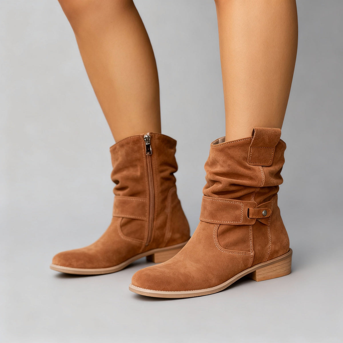 Women's Slouchy Mid-Calf Boots