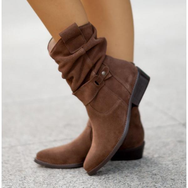 Women's Slouchy Mid-Calf Boots