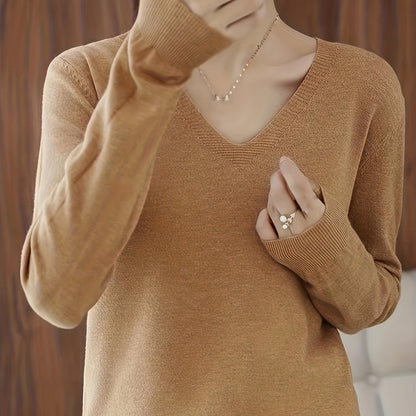 Women's V-Neck Sweater