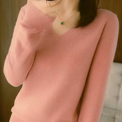 Women's V-Neck Sweater