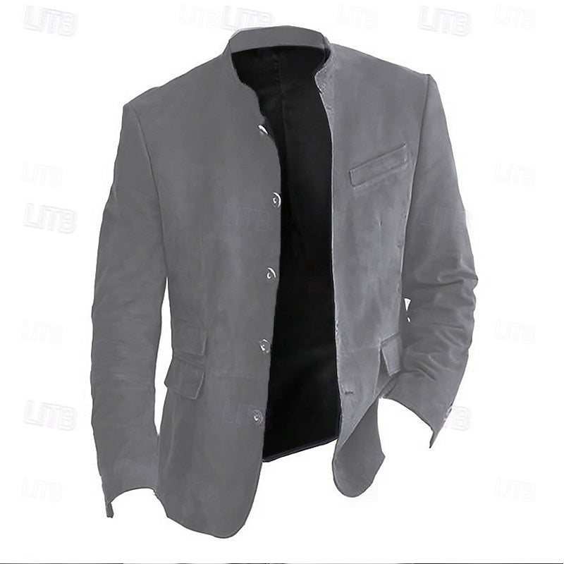 Men's Stand-Collar Jacket