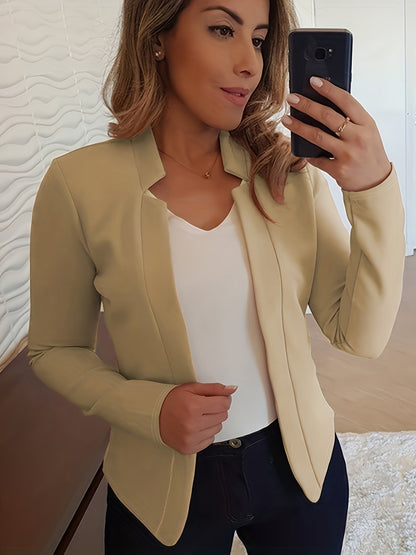 Women's Open Front Tailored Jacket
