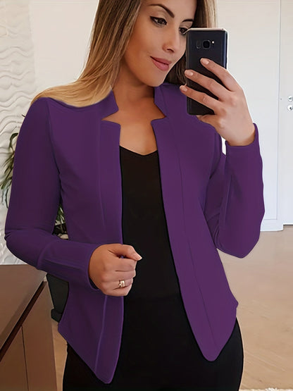 Women's Open Front Tailored Jacket