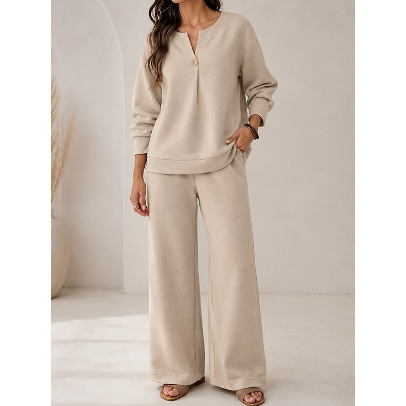 Women's Relaxed Two-Piece Lounge Set
