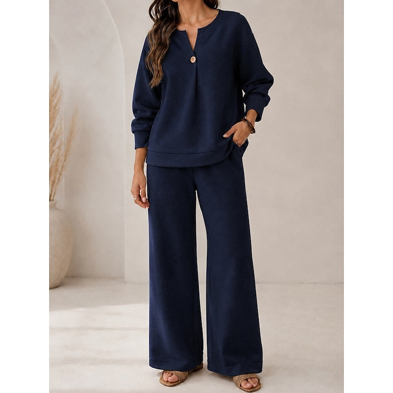 Women's Relaxed Two-Piece Lounge Set