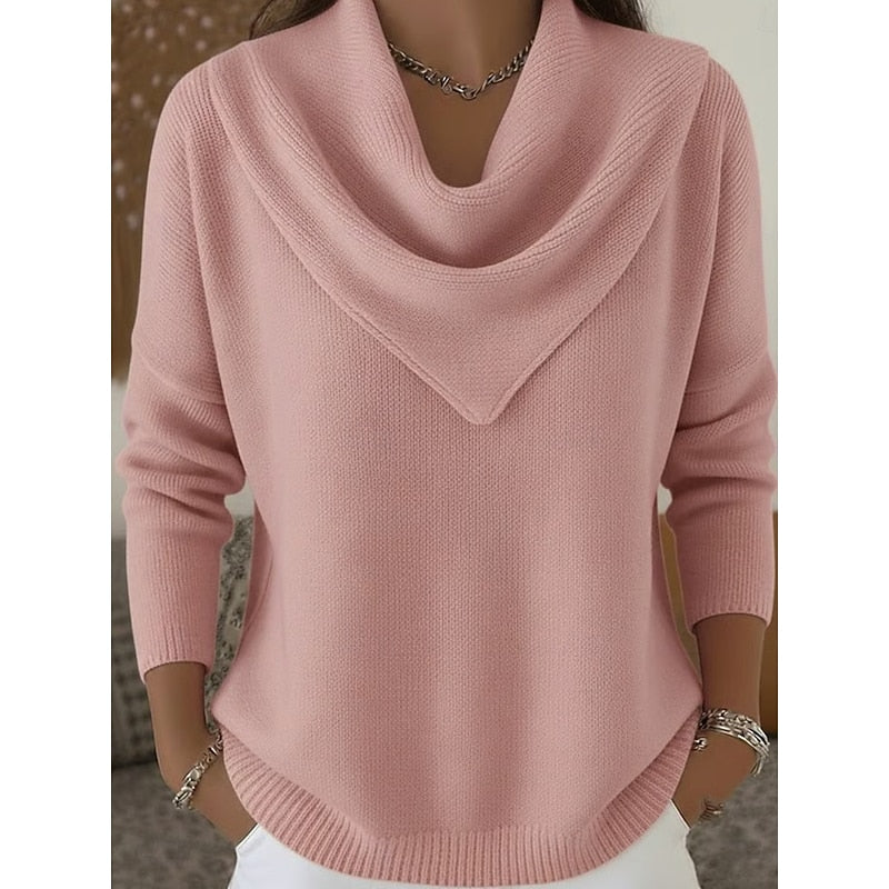 Women's Cowl-Neck Sweater