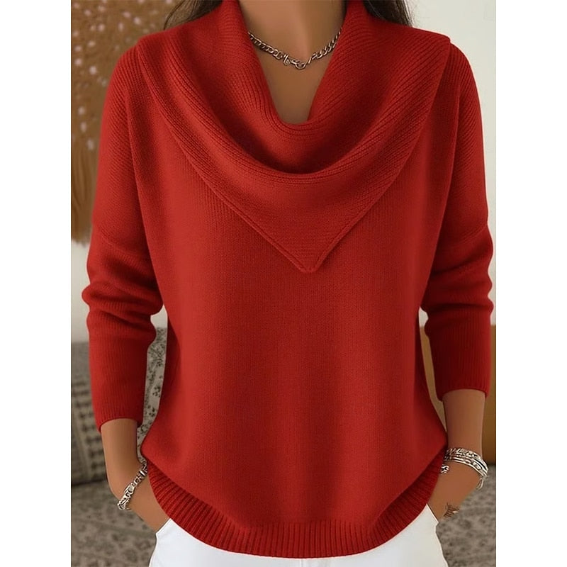Women's Cowl-Neck Sweater