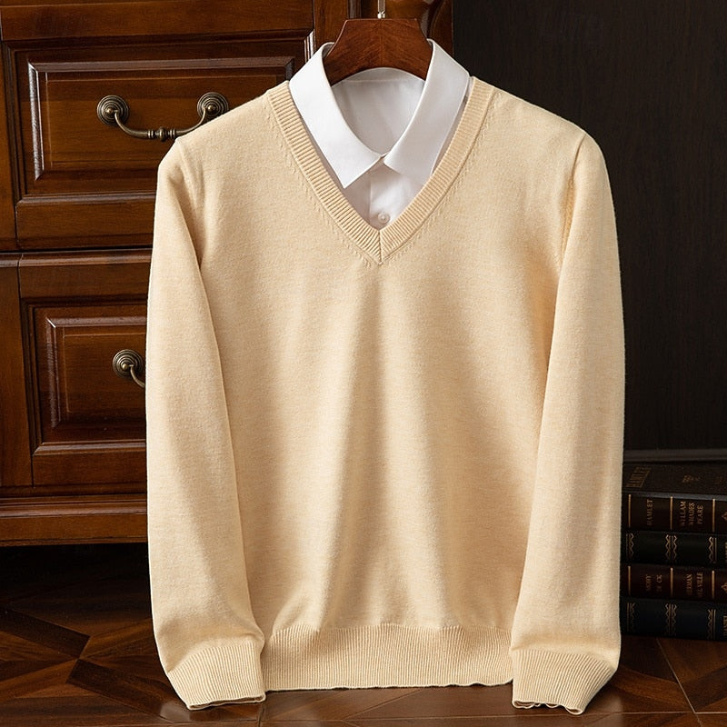 Men's V-Neck Sweater