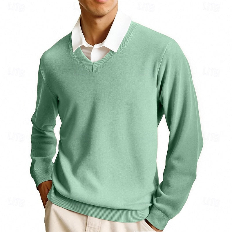 Men's V-Neck Sweater