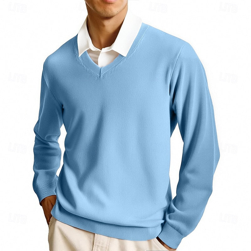 Men's V-Neck Sweater