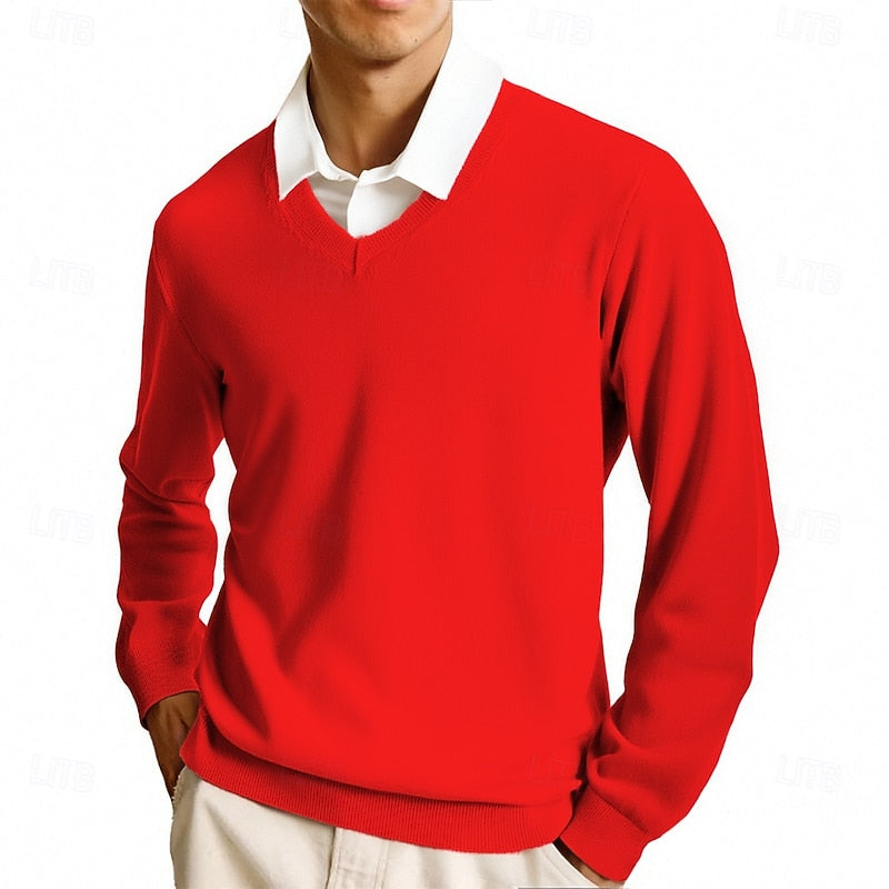 Men's V-Neck Sweater