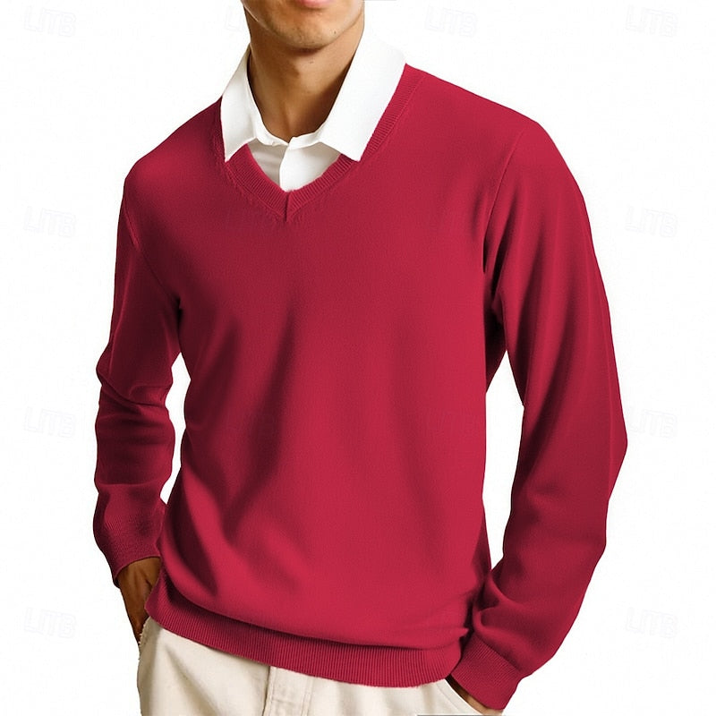 Men's V-Neck Sweater