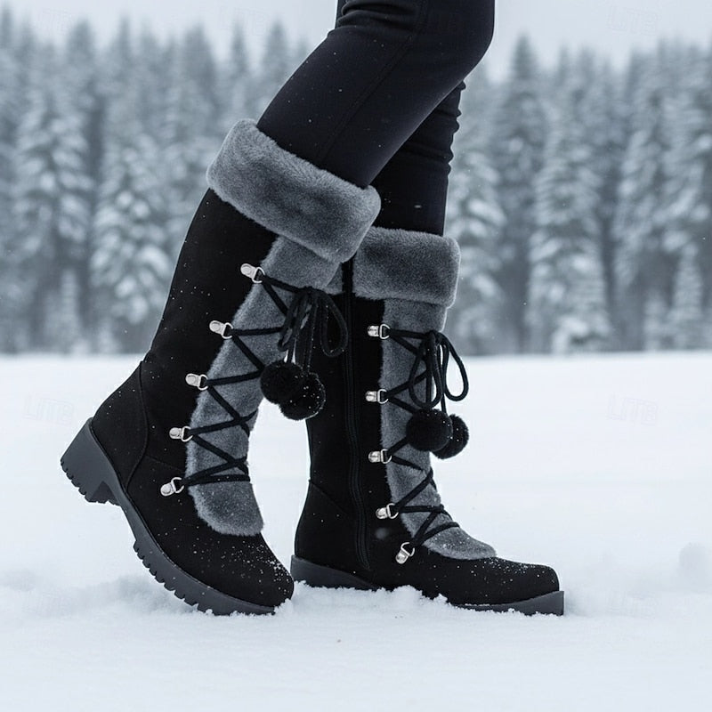 Women's Lace-Up Boots