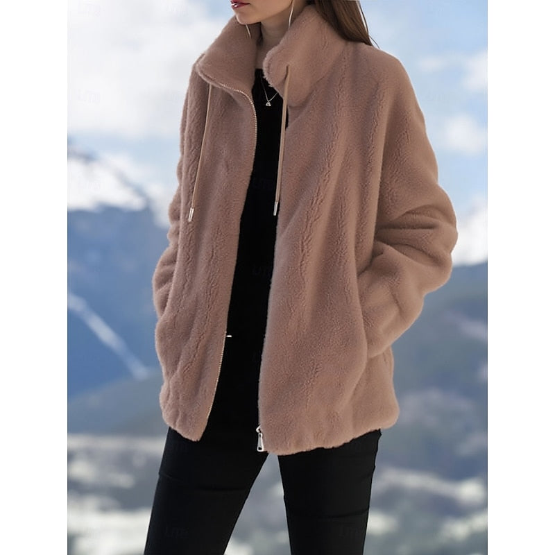 Women's Zip-Up Coat