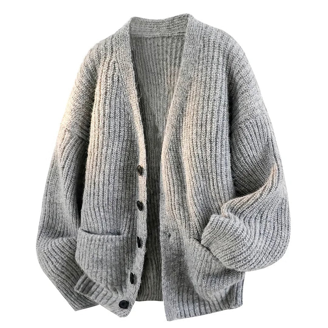 Women's Relaxed V-Neck Cardigan