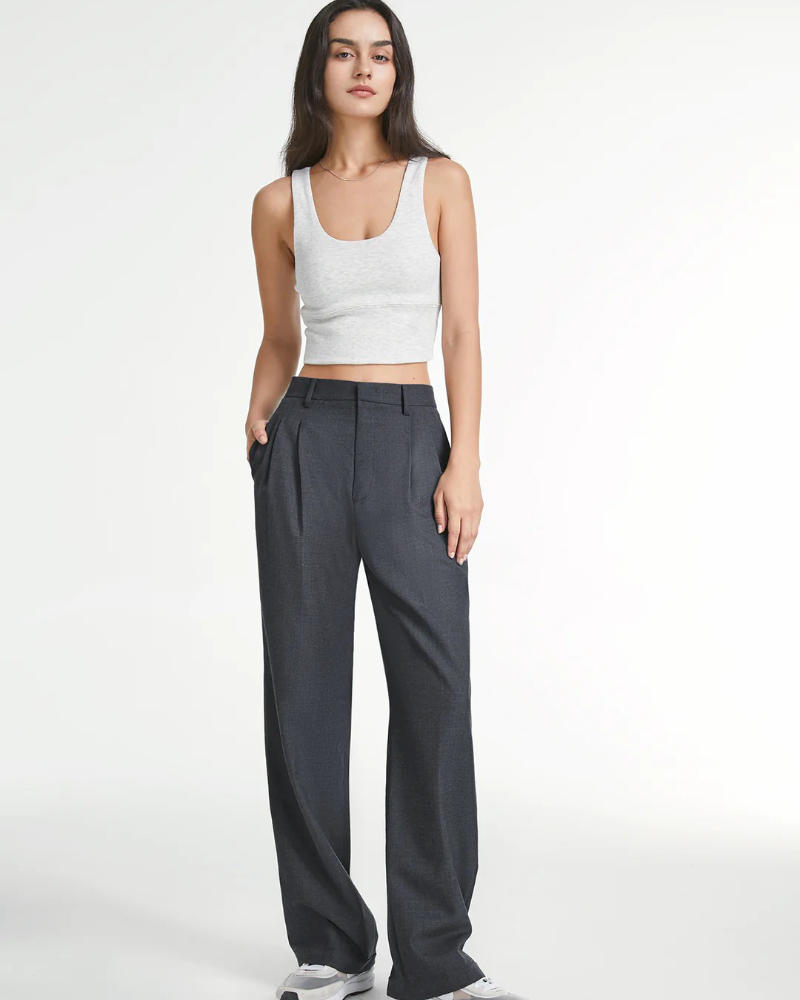 Ivy | Slate Wide-Leg Pants